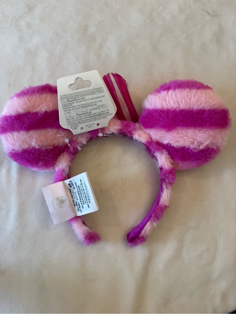 Brand new! Disney Parks Cheshire Cat Plush Ear Headband – Alice in Wonderland - Picture 4 of 4